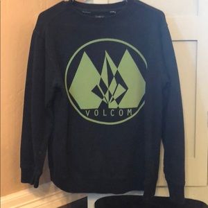 Volcom classic black sweater